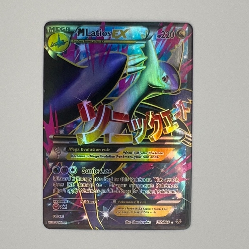 Pokémon Mega Latios Card